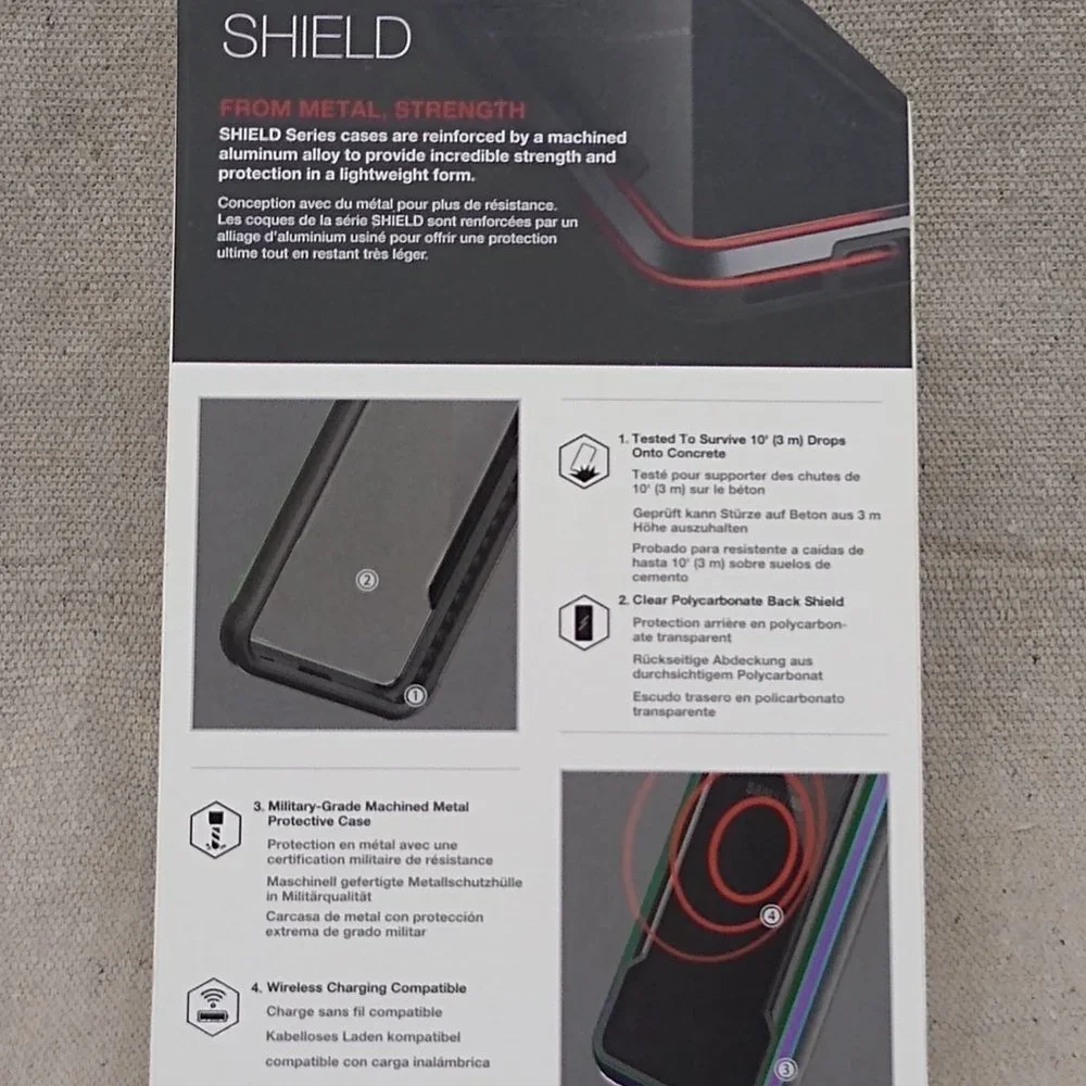 Raptic Shield Case Samsung A10e Compatible Case Shock Absorbing Protection - NWT